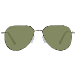 Serengeti Sonnenbrille SS544003 55 – Frontansicht mit Metall Rahmen und Grün Gläsern