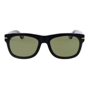 Serengeti Sonnenbrille SS549004 Foyt – Frontansicht mit Azetat Rahmen und Grün Gläsern