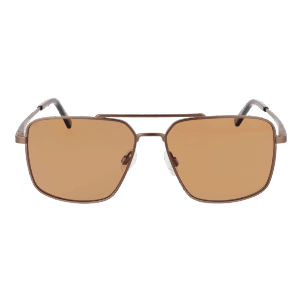 Serengeti Sonnenbrille SS554001 – Frontansicht mit Kunststoff Rahmen und Braun Gläsern