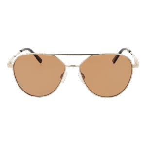 Serengeti Sonnenbrille SS555001 – Frontansicht mit Kunststoff Rahmen und Braun Gläsern