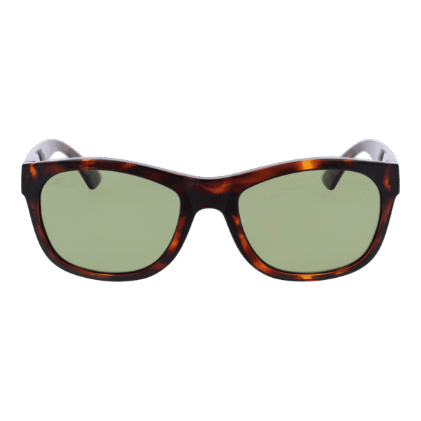 Serengeti Sonnenbrille SS557001 – Frontansicht mit Kunststoff Rahmen und Grün Gläsern