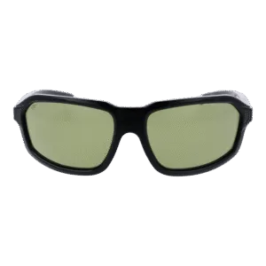 Serengeti Sonnenbrille SS571002 – Frontansicht mit Kunststoff Rahmen und Grün Gläsern
