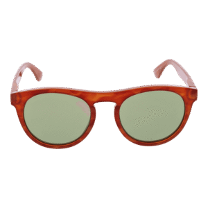 Serengeti Sonnenbrille SS572002 – Frontansicht mit Kunststoff Rahmen und Grün Gläsern