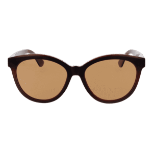 Serengeti Sonnenbrille SS573002 – Frontansicht mit Kunststoff Rahmen und Braun Gläsern