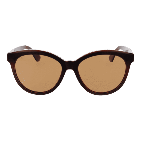 Serengeti Sonnenbrille SS573002 – Frontansicht mit Kunststoff Rahmen und Braun Gläsern