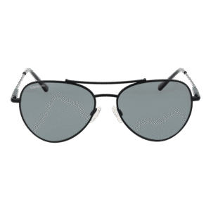 Serengeti Sonnenbrille SS599003 Pete – Frontansicht mit Metall Rahmen und Grau Gläsern