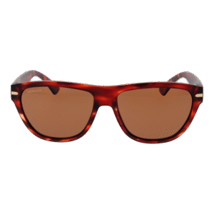 Serengeti Sonnenbrille SS601002 Pancho – Frontansicht mit Eco-Nylon Rahmen und Braun Gläsern