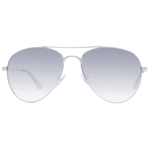 Skechers Sonnenbrille SE6096 5610D – Frontansicht mit Metall Rahmen und Grau Gläsern