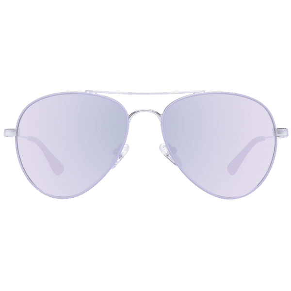 Skechers Sonnenbrille SE6096 5679Z – Frontansicht mit Metall Rahmen und Grün Gläsern