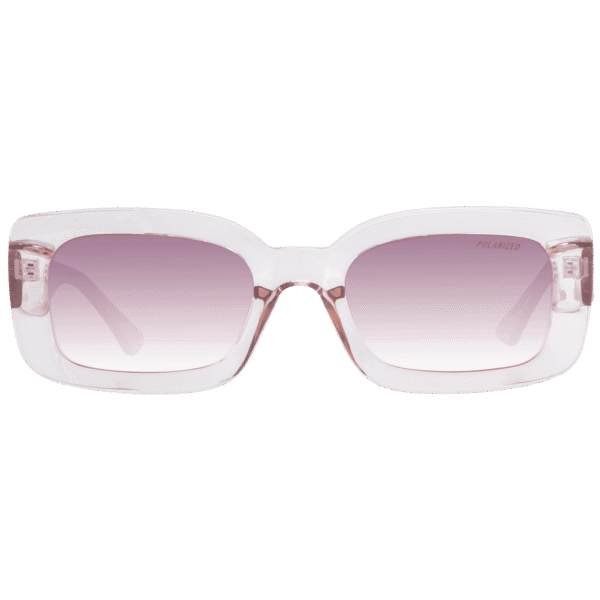 Skechers Sonnenbrille SE6103 5372H – Frontansicht mit Kunststoff Rahmen und Rot Gläsern