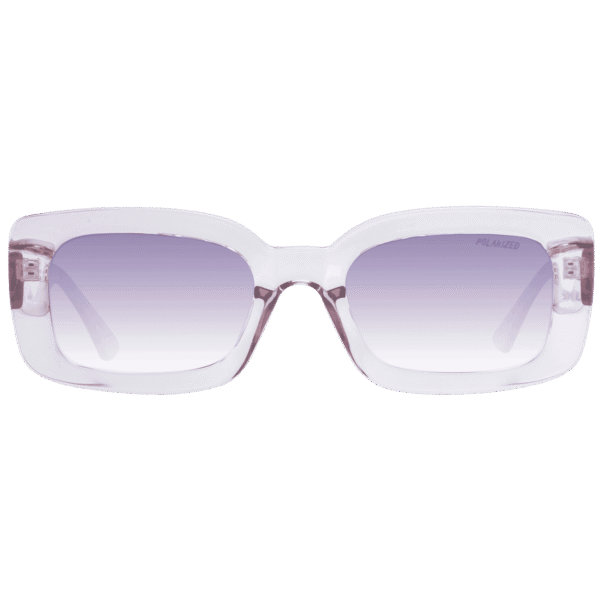 Skechers Sonnenbrille SE6103 5378Z – Frontansicht mit Kunststoff Rahmen und Lila Gläsern