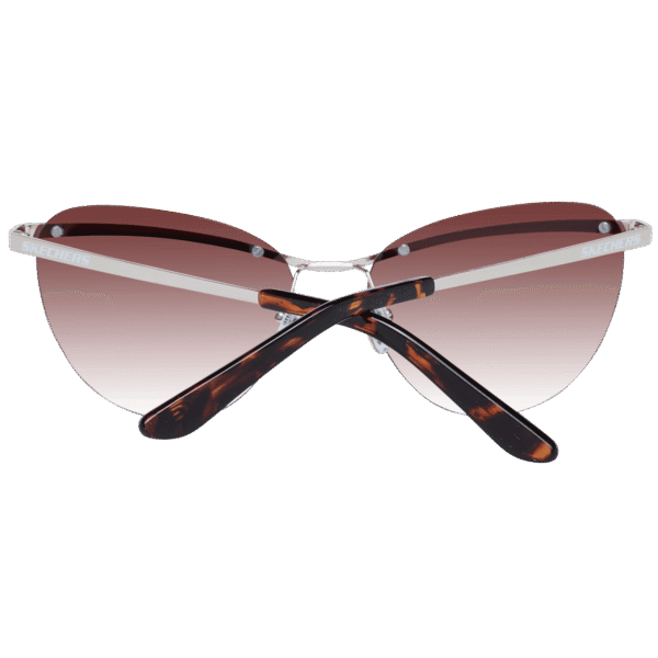 Rückansicht der Skechers Sonnenbrille SE6105 5732F – Metall Rahmen