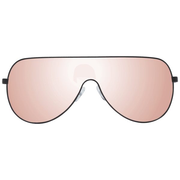 Skechers Sonnenbrille SE6108 0002U – Frontansicht mit Metall Rahmen und Grau Gläsern