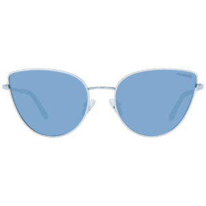 Skechers Sonnenbrille SE6158 5921V – Frontansicht mit Metall Rahmen und Blau Gläsern