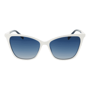 Skechers Sonnenbrille SE6170 5721D – Frontansicht mit Kunststoff Rahmen und Blau Gläsern