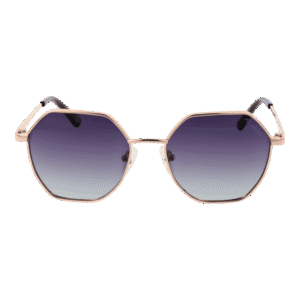 Skechers Sonnenbrille SE6178 5228D – Frontansicht mit Metall Rahmen und Lila Gläsern