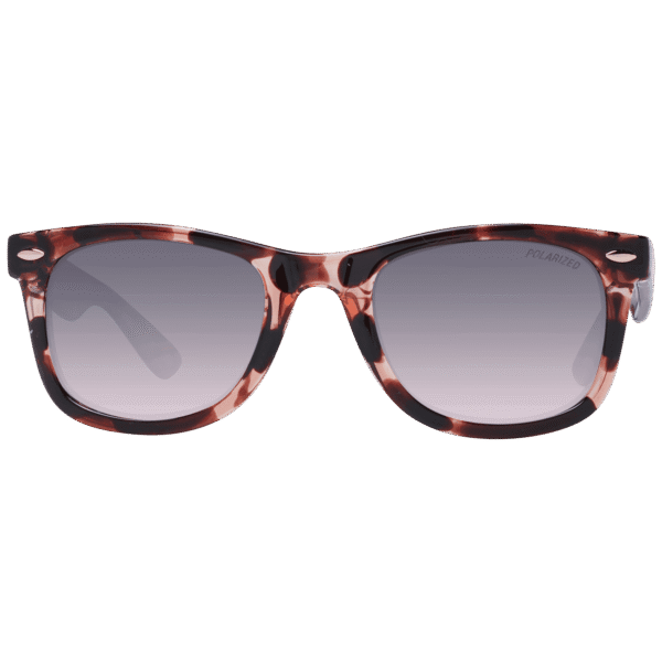 Skechers Sonnenbrille SE6216 5154D – Frontansicht mit Kunststoff Rahmen und Grau Gläsern