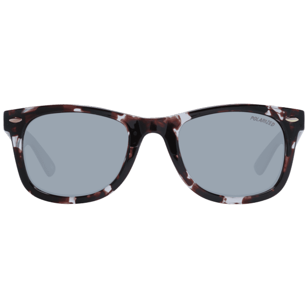 Skechers Sonnenbrille SE6216 5155D – Frontansicht mit Kunststoff Rahmen und Grau Gläsern