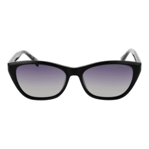 Skechers Sonnenbrille SE6218 5501D – Frontansicht mit Edelstahl Rahmen und Grau Gläsern