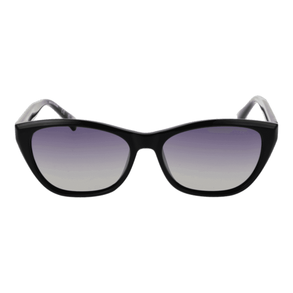 Skechers Sonnenbrille SE6218 5501D – Frontansicht mit Edelstahl Rahmen und Grau Gläsern