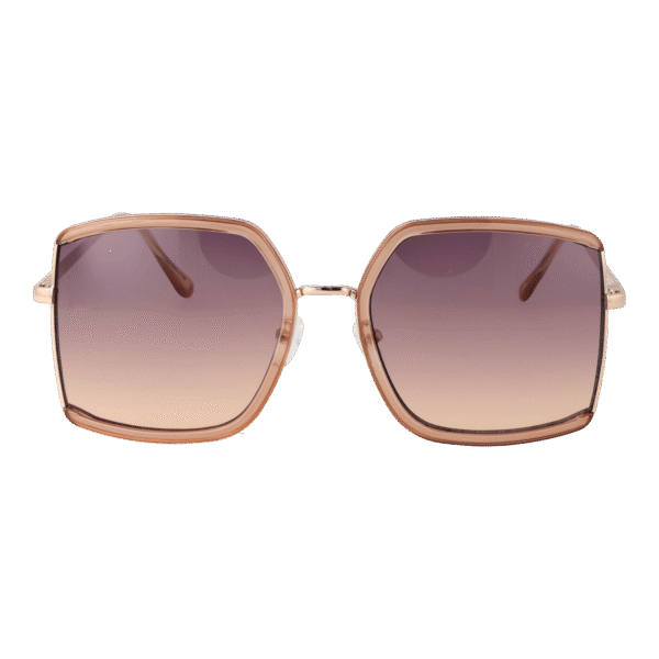 Skechers Sonnenbrille SE6224 5857B – Frontansicht mit Metall Rahmen und Grau Gläsern