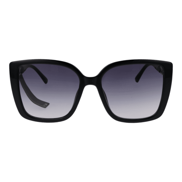 Skechers Sonnenbrille SE6234 5801B – Frontansicht mit Kunststoff Rahmen und Schwarz Gläsern