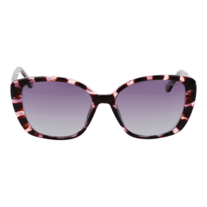 Skechers Sonnenbrille SE6265 5655D – Frontansicht mit Kunststoff Rahmen und Lila Gläsern