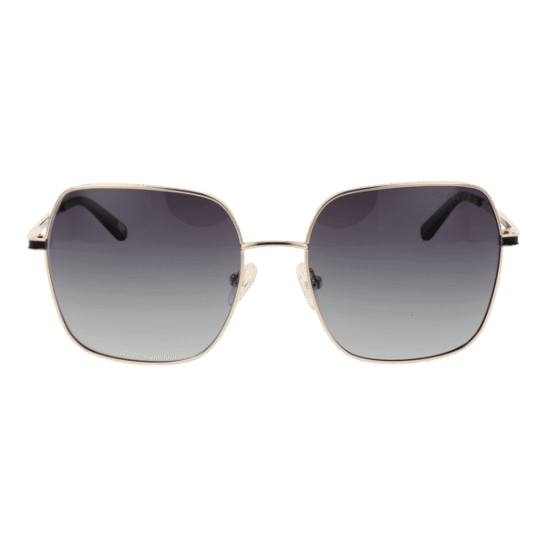 Skechers Sonnenbrille SE6266 5732D – Frontansicht mit Metall Rahmen und Grau Gläsern