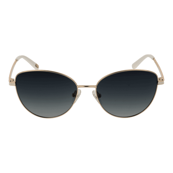 Skechers Sonnenbrille SE6267 5533R – Frontansicht mit Metall Rahmen und Grün Gläsern