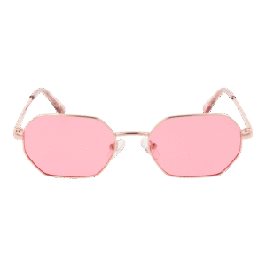 Skechers Sonnenbrille SE6273 5228H – Frontansicht mit Metall Rahmen und Rosa Gläsern