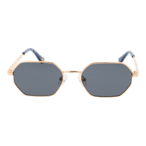 Skechers Sonnenbrille SE6273 5232D – Frontansicht mit Metall Rahmen und Blau Gläsern