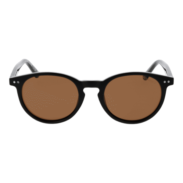 Skechers Sonnenbrille SE6275 4801H – Frontansicht mit Kunststoff Rahmen und Orange Gläsern