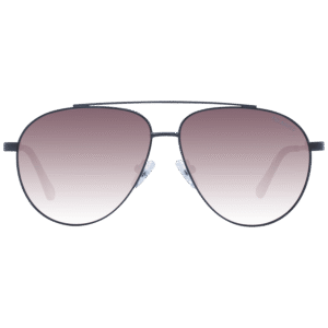 Skechers Sonnenbrille SE6276 5801H – Frontansicht mit Metall Rahmen und Braun Gläsern