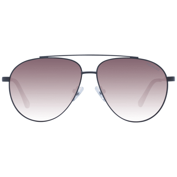 Skechers Sonnenbrille SE6276 5801H – Frontansicht mit Metall Rahmen und Braun Gläsern