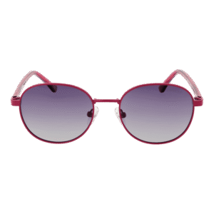 Skechers Sonnenbrille SE6285 5176H – Frontansicht mit Metall Rahmen und Lila Gläsern