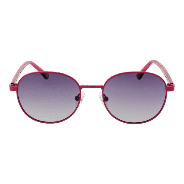 Skechers Sonnenbrille SE6285 5176H – Frontansicht mit Metall Rahmen und Lila Gläsern