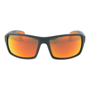 Skechers Sonnenbrille SE6289 6120U – Frontansicht mit Edelstahl Rahmen und Grün Gläsern