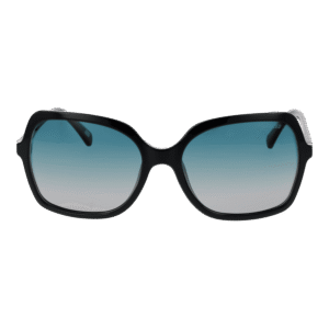 Skechers Sonnenbrille SE6293 5901D – Frontansicht mit Kunststoff Rahmen und Türkis Gläsern