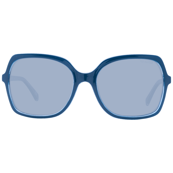 Skechers Sonnenbrille SE6293 5990D – Frontansicht mit Kunststoff Rahmen und Grau Gläsern