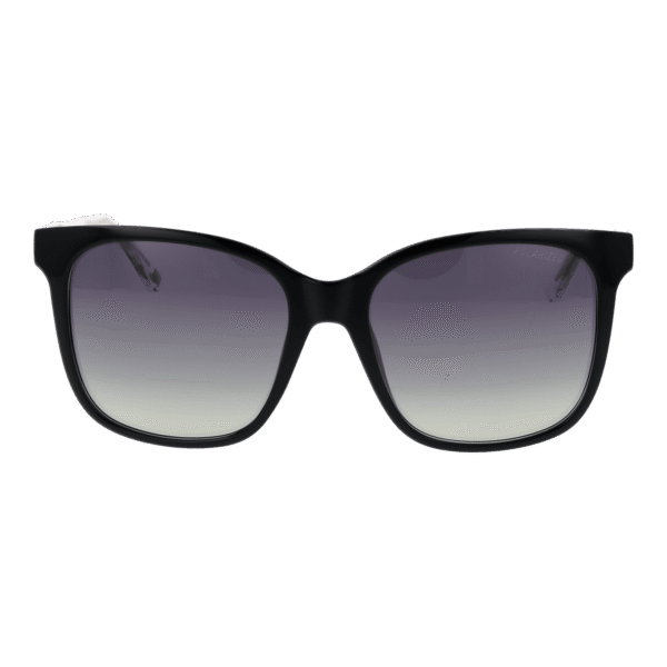 Skechers Sonnenbrille SE6295 5401D – Frontansicht mit Edelstahl Rahmen und Grau Gläsern