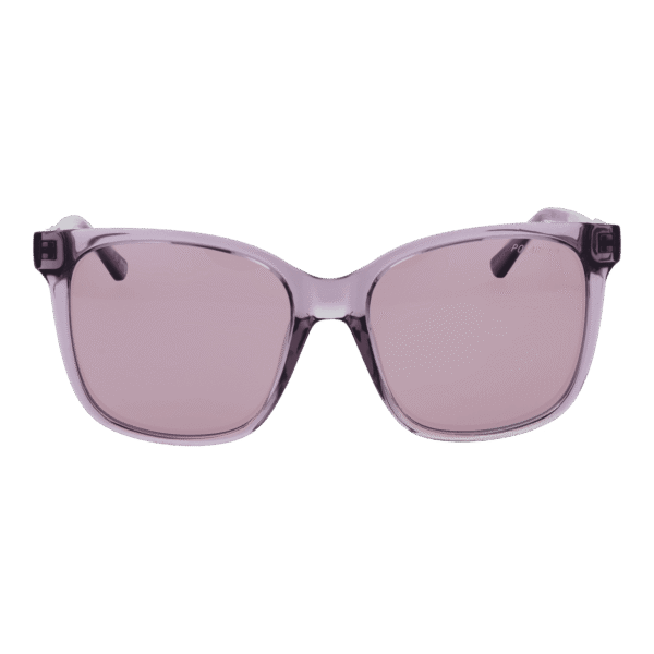 Skechers Sonnenbrille SE6295 5481D – Frontansicht mit Kunststoff Rahmen und Lila Gläsern