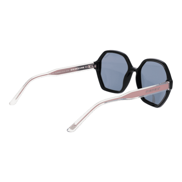 Rückansicht der Skechers Sonnenbrille SE6358 5701D – Edelstahl Rahmen