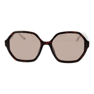 Skechers Sonnenbrille SE6358 5752H – Frontansicht mit Edelstahl Rahmen und Natur Gläsern