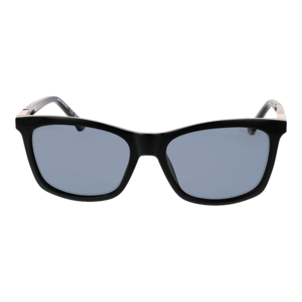 Skechers Sonnenbrille SE6360 5401D – Frontansicht mit Edelstahl Rahmen und Blau Gläsern