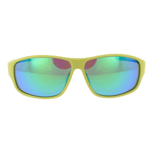 Skechers Sonnenbrille SE6364 6540Q – Frontansicht mit Edelstahl Rahmen und Grün Gläsern