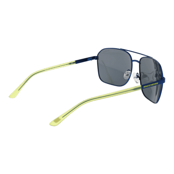 Rückansicht der Skechers Sonnenbrille SE6366 6591D – Metall Rahmen