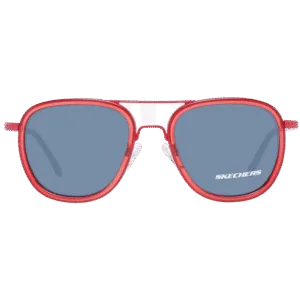 Skechers Sonnenbrille SE9042 5066A – Frontansicht mit Metall & Kunststoff Rahmen und Grau Gläsern