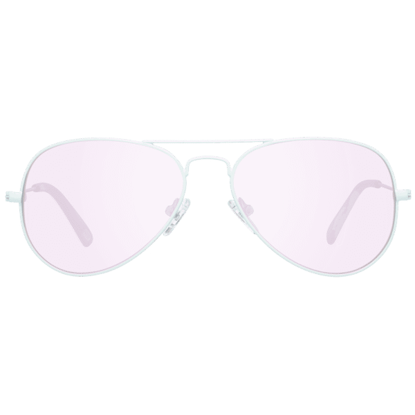 Skechers Sonnenbrille SE9069 5593X – Frontansicht mit Metall Rahmen und Grün Gläsern