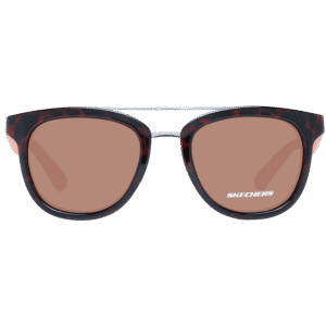 Skechers Sonnenbrille SE9079 4852H – Frontansicht mit Kunststoff Rahmen und Braun Gläsern