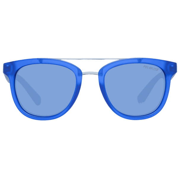 Skechers Sonnenbrille SE9079 4891V – Frontansicht mit Kunststoff Rahmen und Blau Gläsern